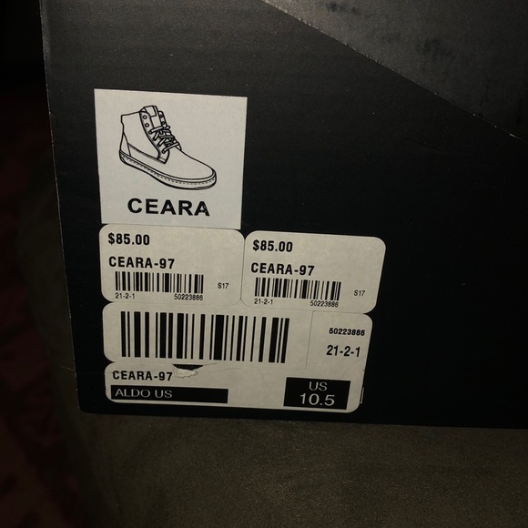 Men’s fashionable high top sneaker - Picture 5 of 5